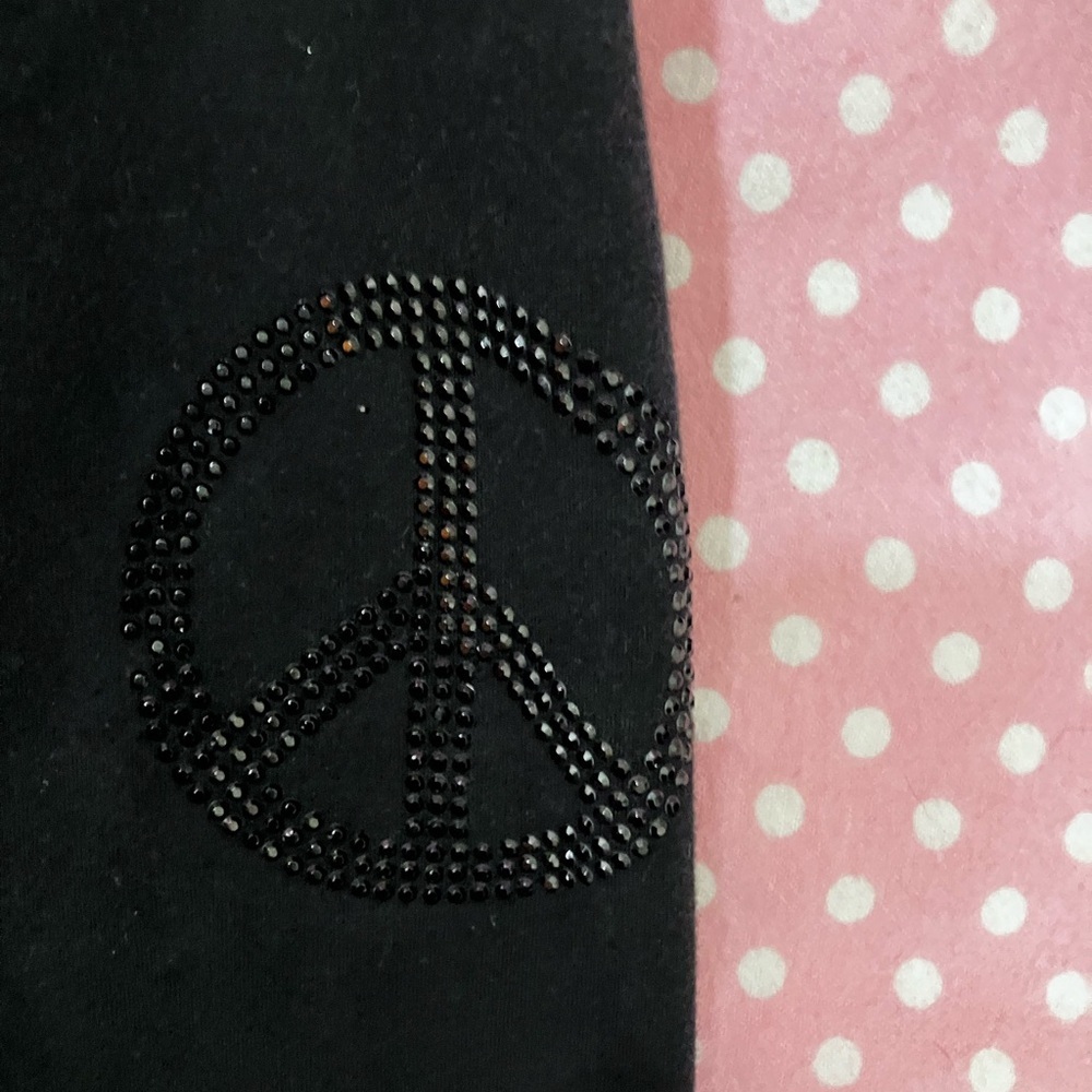 Pink Rose “Peace” leggings M - Picture 6 of 10